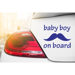 Baby boy on board 