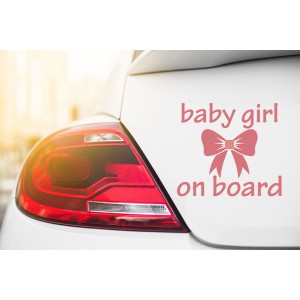 Baby girl on board 