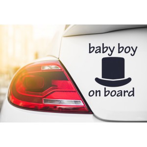 Baby boy on board 2
