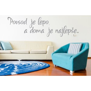 Citat Povsod je lepo