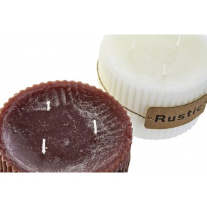 Vosek za sveče rustic komplet 